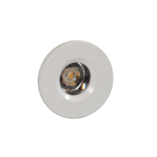 LED Mini 1W (Bianco e rotondo)